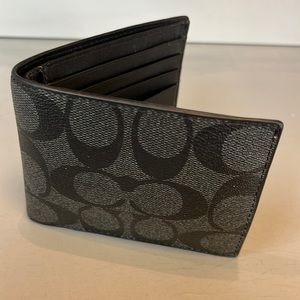 Coach fold wallet
